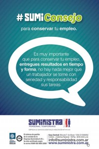 Suministra by Lucrecia Herrera